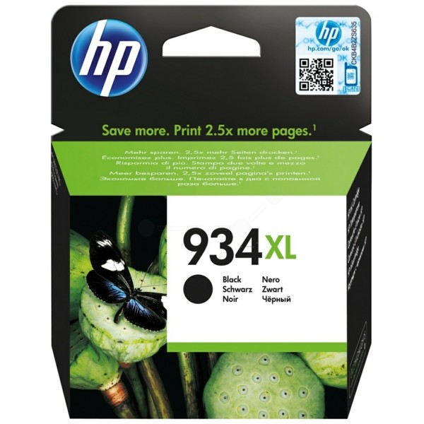 HP Tintenpatrone schwarz 934XL C2P23AE