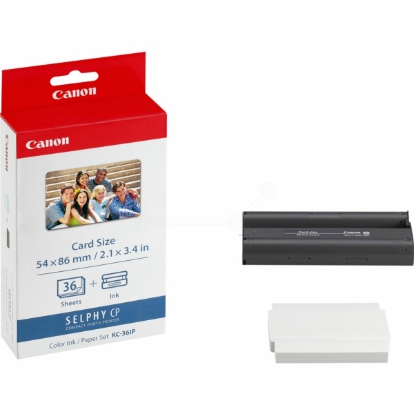 Canon Inking Kit +InkJet-Papier Credit Card KC-36 IP 7739A00