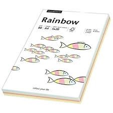 Rainbow Color pastell Papier versch. Farben