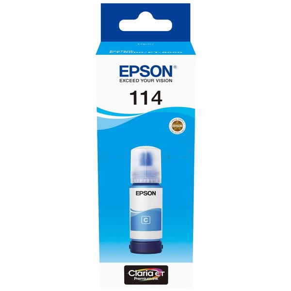 Epson Tintenflasche cyan 114 C13T07B240
