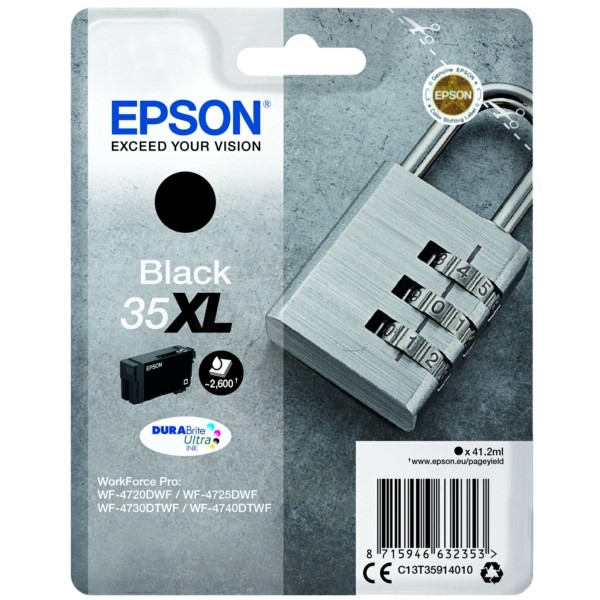 Epson Tintenpatrone schwarz 35XL C13T35914010