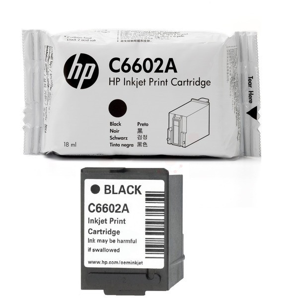 HP Druckkopfpatrone schwarz  C6602A