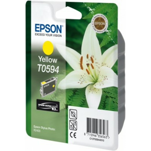 Epson Tintenpatrone gelb T0594 C13T05944010