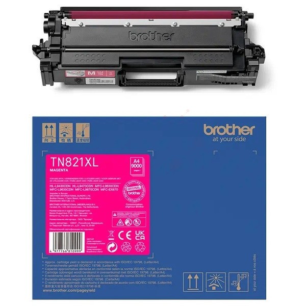 Brother Toner-Kit magenta  TN821XLM