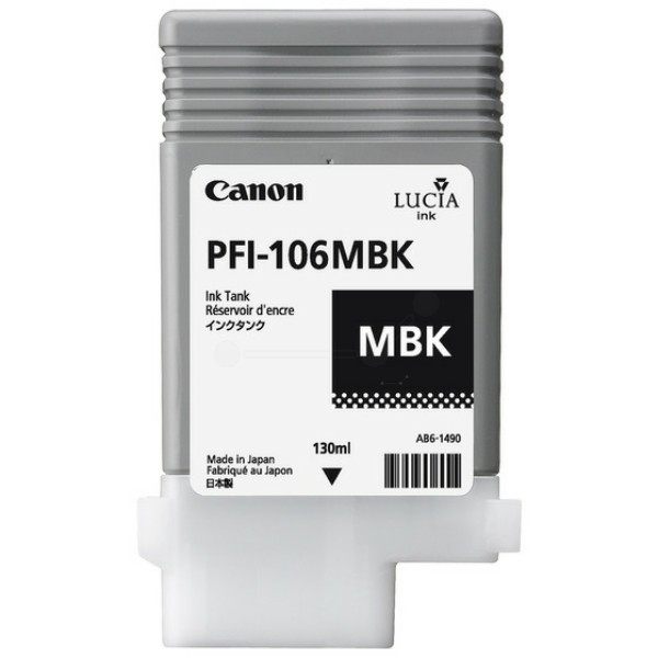 Canon Tintenpatrone schwarz matt PFI-106 MBK 6620B001