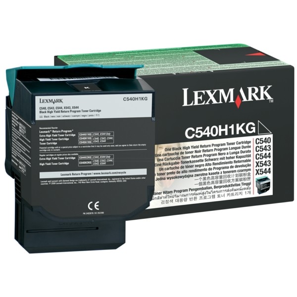 Lexmark Toner schwarz return program  C540H1KG