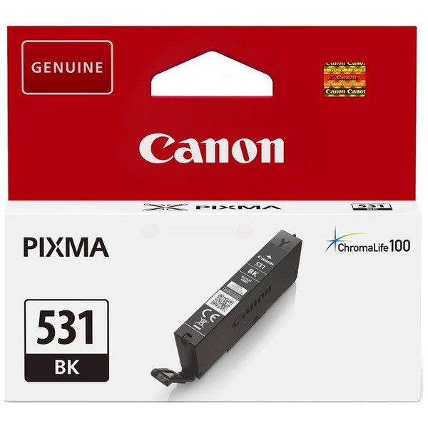 Canon Tintenpatrone schwarz foto CLI-531 BK 6118C001