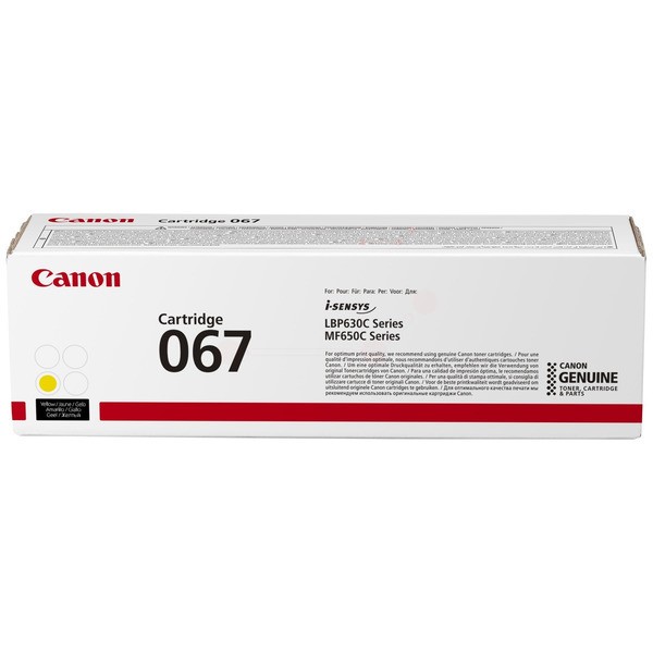 Canon Tonerkartusche gelb 067 5099C002