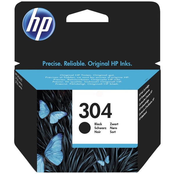 HP Tintenpatrone schwarz 304 N9K06AE