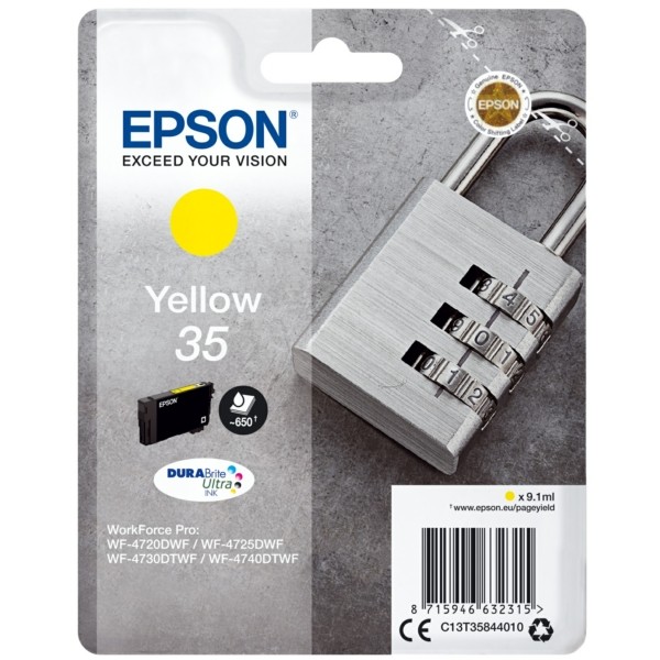Epson Tintenpatrone gelb 35 C13T35844010