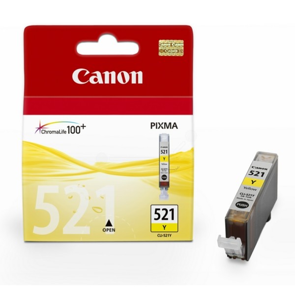 Canon Tintenpatrone gelb 521 Y 2936B001