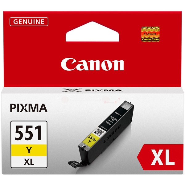 Canon Tintenpatrone gelb 551 YXL 6446B001
