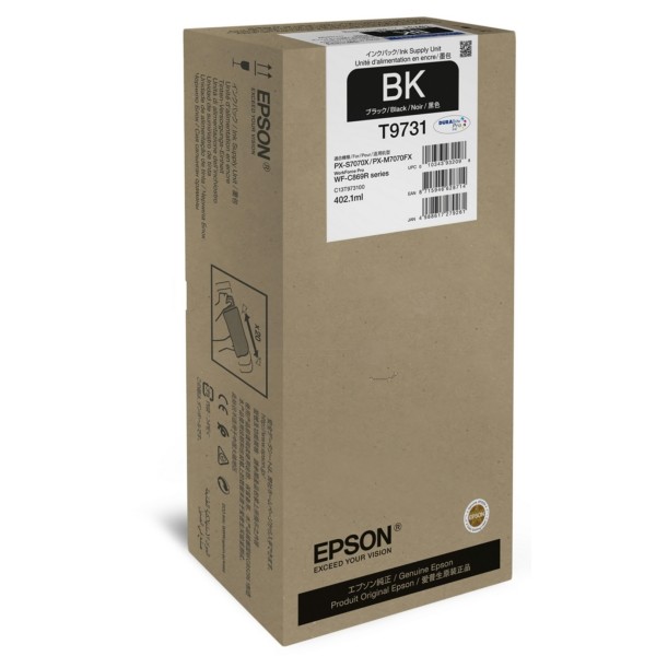 Epson Tintenpatrone schwarz T9731 C13T97314010