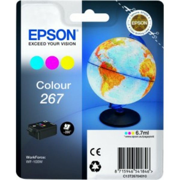 Epson Tintenpatrone color 267 C13T26704010