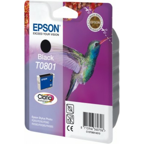 Epson Tintenpatrone schwarz T0801 C13T08014011