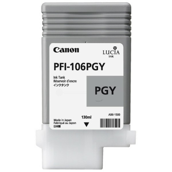 Canon Tintenpatrone grau hell PFI-106 PGY 6631B001