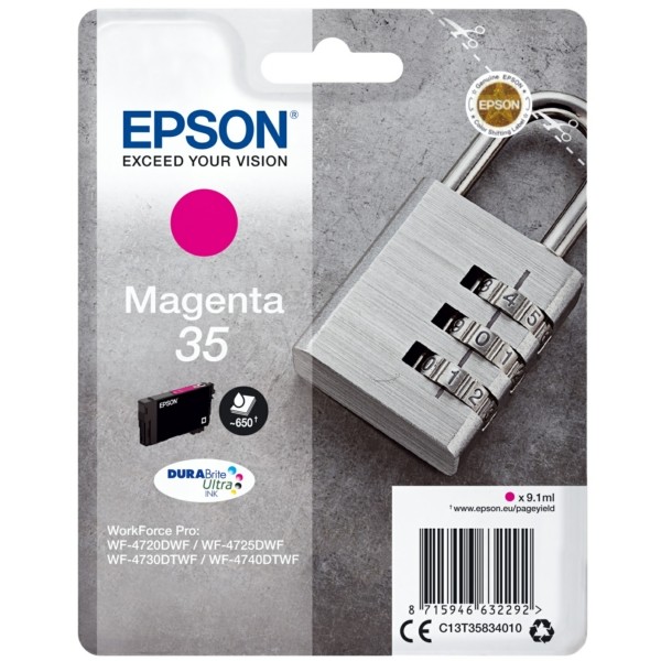 Epson Tintenpatrone magenta 35 C13T35834010