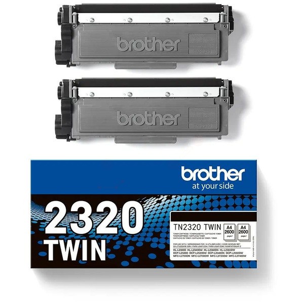 Brother Toner-Kit Doppelpack  TN2320TWIN