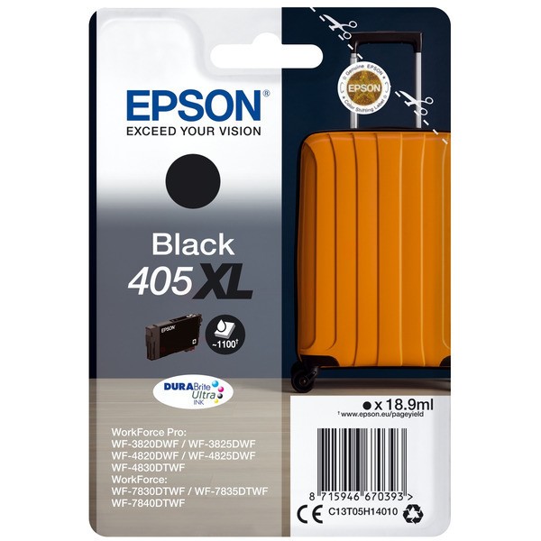 Epson Tintenpatrone schwarz 405 XL C13T05H14010