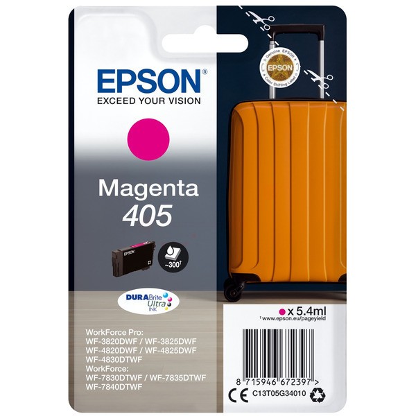 Epson Tintenpatrone magenta 405 C13T05G34010