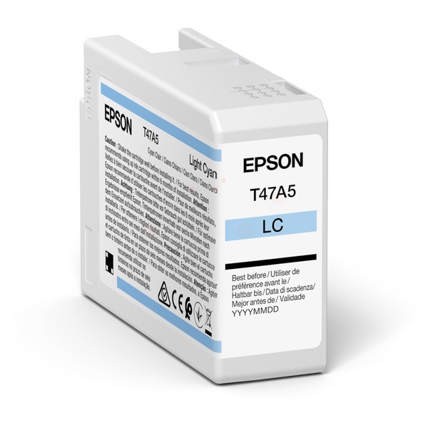 Epson Tintenpatrone cyan hell T47A5 C13T47A500
