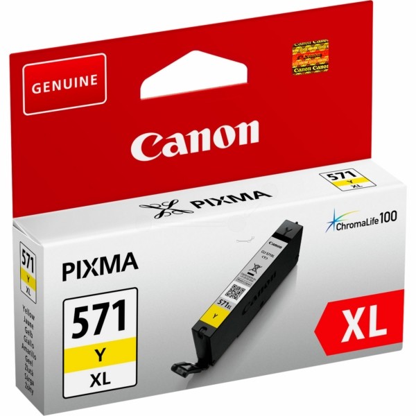 Canon Tintenpatrone gelb 571 YXL 0334C001