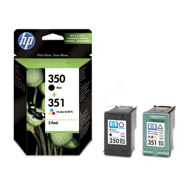 HP Druckkopfpatrone Multipack schwarz + color 350+351 SD412E