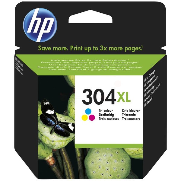 HP Tintenpatrone color 304XL N9K07AE