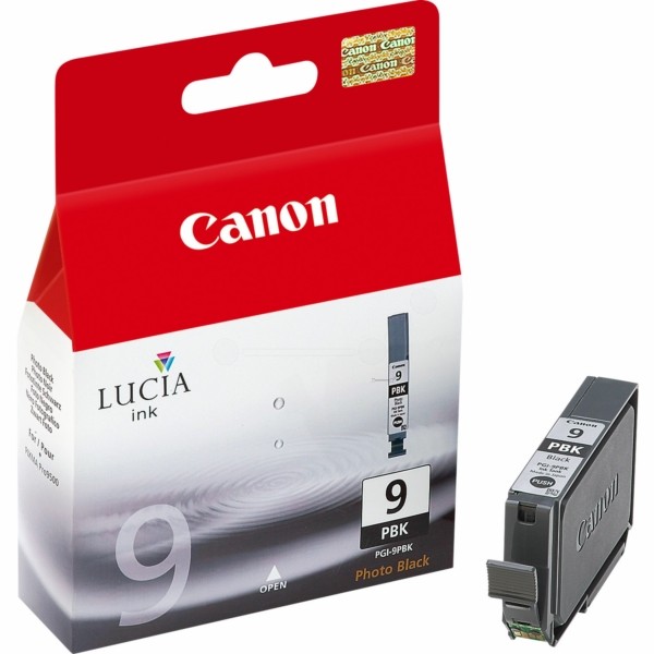 Canon Tintenpatrone schwarz foto PGI-9 PBK 1034B001