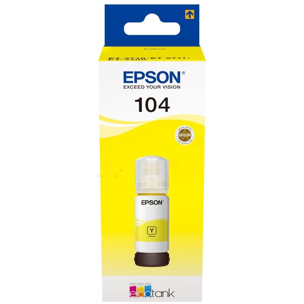 Epson Tintenpatrone gelb 104 C13T00P440
