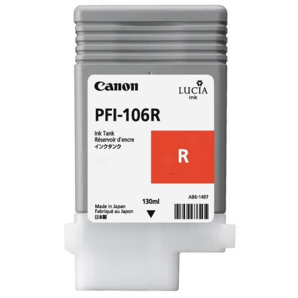 Canon Tintenpatrone rot PFI-106 R 6627B001