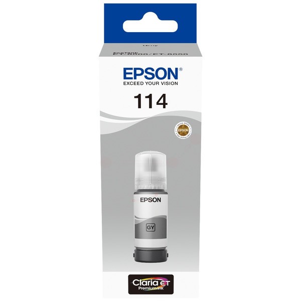 Epson Tintenflasche grau 114 C13T07B540