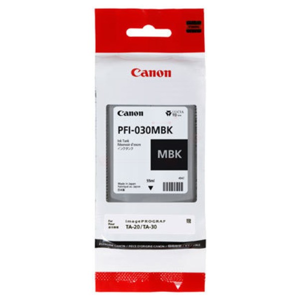 Canon Tintenpatrone schwarz matt PFI-030 MBK 3488C001