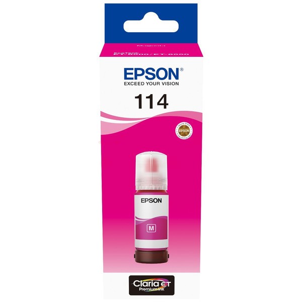 Epson Tintenflasche magenta 114 C13T07B340