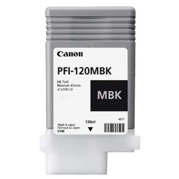 Canon Tintenpatrone schwarz matt PFI-120 MBK 2884C001