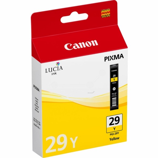 Canon Tintenpatrone gelb PGI-29 Y 4875B001