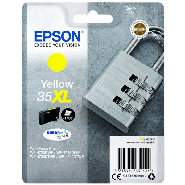 Epson Tintenpatrone gelb 35XL C13T35944010