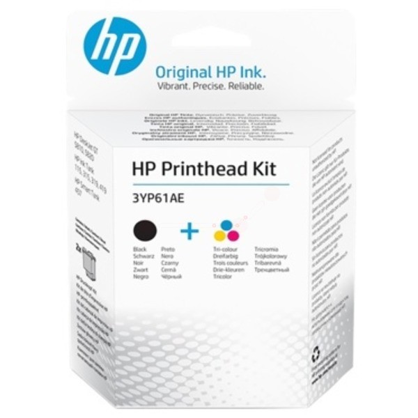 HP Tintenpatrone MultiPack Bk,C,M,Y GT52 3YP61AE
