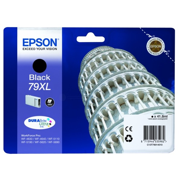 Epson Tintenpatrone schwarz 79XL C13T79014010