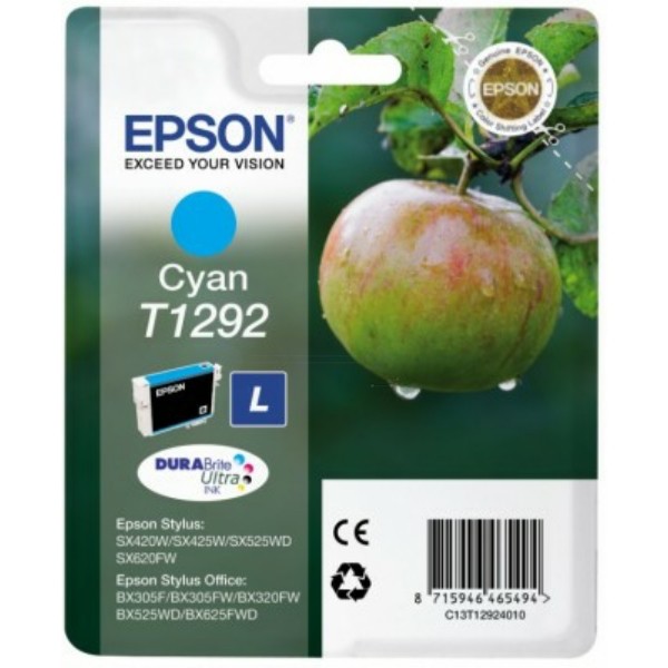 Epson Tintenpatrone cyan T1292 C13T12924010