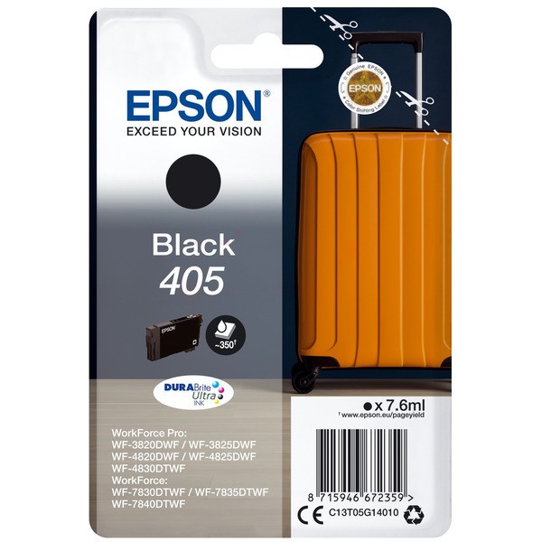 Epson Tintenpatrone schwarz 405 C13T05G14010