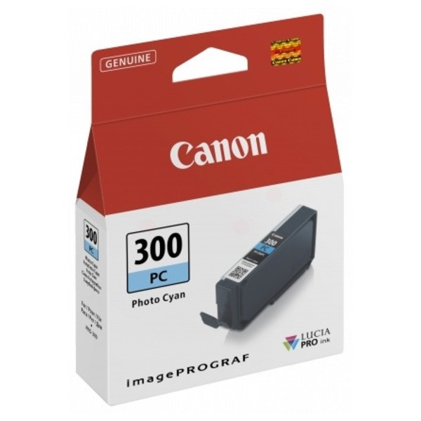 Canon Tintenpatrone cyan hell PFI-300 PC 4197C001