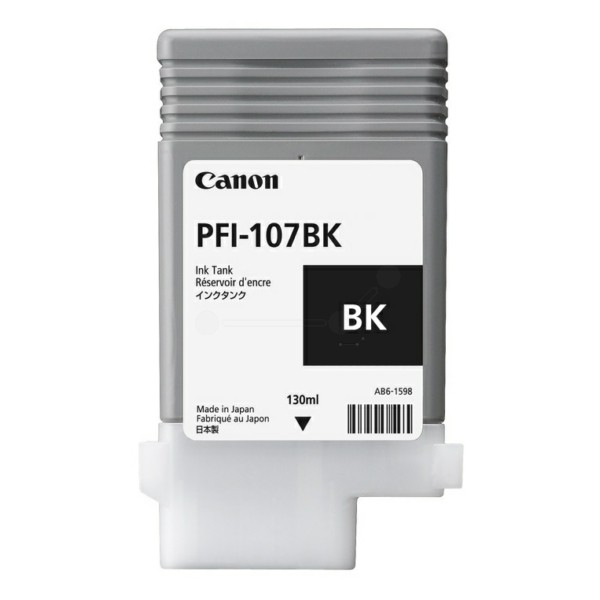 Canon Tintenpatrone schwarz PFI-107 BK 6705B001