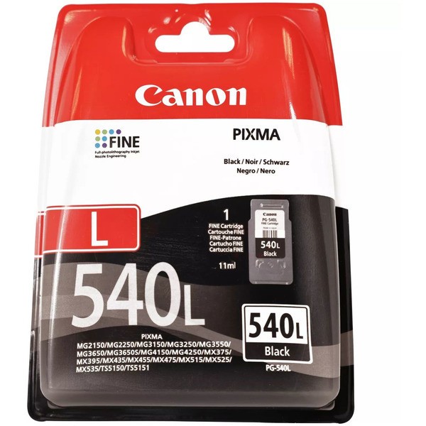 Canon Druckkopfpatrone schwarz pigmentiert PG-540 L 5224B001
