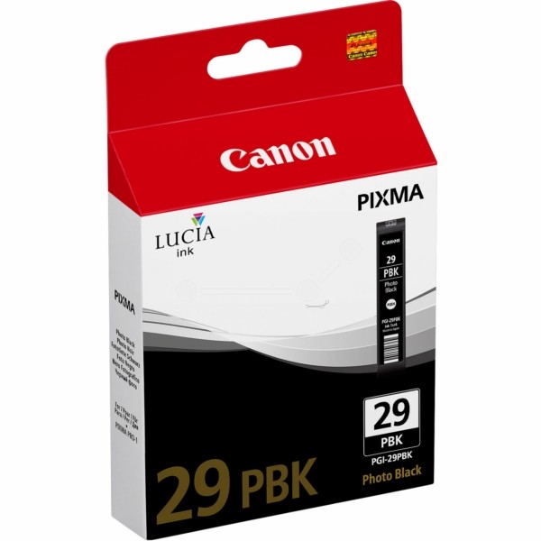 Canon Tintenpatrone schwarz Foto PGI-29 PBK 4869B001