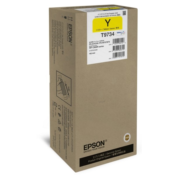 Epson Tintenpatrone gelb T9734 C13T97344010