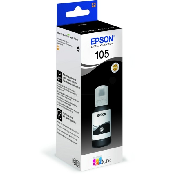 Epson Tintenpatrone schwarz 105 C13T00Q140