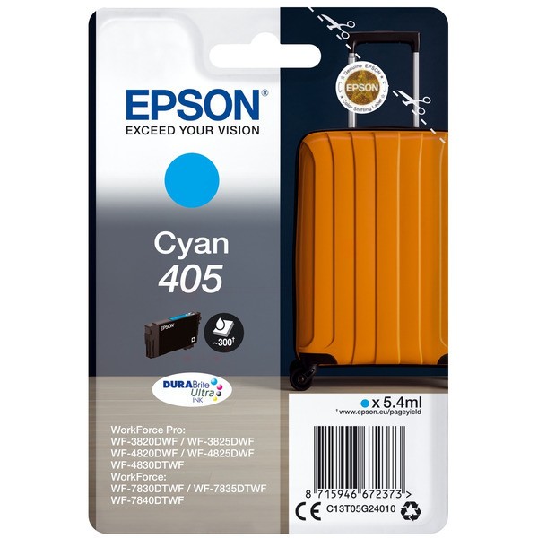 Epson Tintenpatrone cyan 405 C13T05G24010
