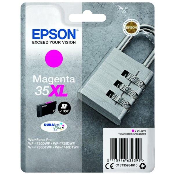 Epson Tintenpatrone magenta 35XL C13T35934010