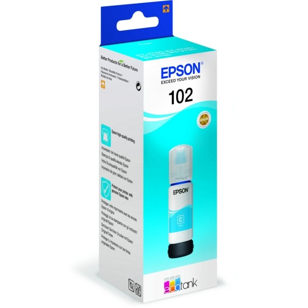 Epson Tintenpatrone cyan 102 C13T03R240
